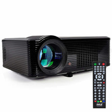 Load image into Gallery viewer, Pyle Home PRJLE33 1080p Portable LED Projector - Black NOB