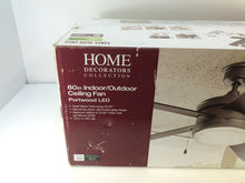 Load image into Gallery viewer, Home Decorators YG528-NI Portwood 60" LED Natural Iron Ceiling Fan 1001628063