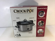 Load image into Gallery viewer, CrockPot SCCPVL600-S 6 Qt. Slow Cooker