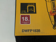 Load image into Gallery viewer, DEWALT DWFP1838 Pneumatic 18-Gauge 1/4 in. Crown Stapler