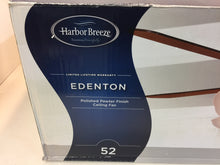 Load image into Gallery viewer, Harbor Breeze L2P1 Edenton 52" Polished Pewter Ceiling Fan 331107
