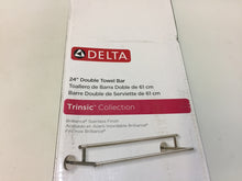 Load image into Gallery viewer, Delta 75925-SS Trinsic 24 in. Double Towel Bar in Brilliance Stainless