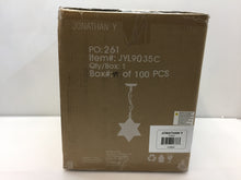 Load image into Gallery viewer, JONATHAN Y JYL9035C Stella 1-Ligth Oil Rubbed Bronze Moravian Star LED Pendant