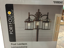 Load image into Gallery viewer, Portfolio 31506SE 78.2-in H Rust Post Light 0109348