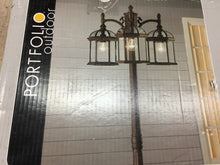 Load image into Gallery viewer, Portfolio 31506SE 78.2-in H Rust Post Light 0109348