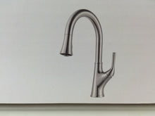Load image into Gallery viewer, Pfister F-529-7CRS Cantara Pull-Down Sprayer Kitchen Faucet, Stainless Steel