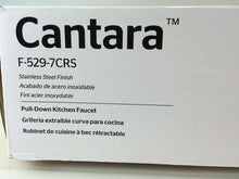 Load image into Gallery viewer, Pfister F-529-7CRS Cantara Pull-Down Sprayer Kitchen Faucet, Stainless Steel