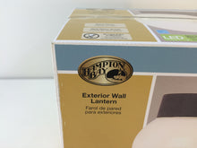 Load image into Gallery viewer, Hampton Bay Black Outdoor Energy Star LED Wall Lantern 1000711953