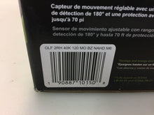 Load image into Gallery viewer, Lithonia Lighting 180° Bronze Motion Activated LED Security Flood Light