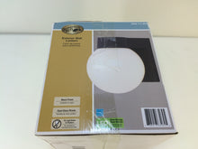 Load image into Gallery viewer, Hampton Bay Black Outdoor Energy Star LED Wall Lantern 1000711953