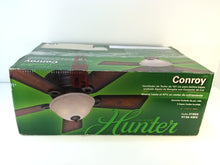 Load image into Gallery viewer, Hunter 51023 Conroy 42" Indoor Onyx Bengal Bronze Low Profile Ceiling Fan