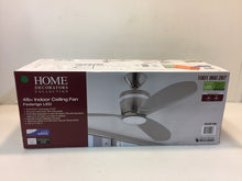Load image into Gallery viewer, HDC SW1618BN Federigo 48" Integrated LED Indoor Nickel Ceiling Fan 1001860267