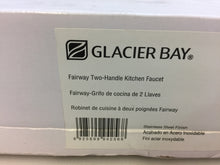 Load image into Gallery viewer, Glacier Bay HD67568-1108D2 Fairway Standard Kitchen Faucet Stainless Steel