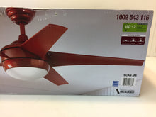 Load image into Gallery viewer, Home Decorators Collection 26666 Windward IV 52" Red Ceiling Fan 1002543116