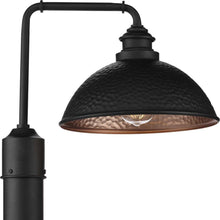 Load image into Gallery viewer, Progress Lighting Englewood 1-Light Black Outdoor Post Lantern P540032-031
