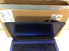 Load image into Gallery viewer, Laptop Hp 15-ba081nr Touchscreen 15.6" AMD A8-7410 2.2Ghz 4GB 1TB Win10 Blue
