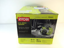 Load image into Gallery viewer, Ryobi BG828G 8" Bench Grinder Green
