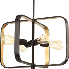 Load image into Gallery viewer, Progress Lighting Centre Collection 4-Light Antique Bronze Pendant P500111-020