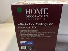 Load image into Gallery viewer, HDC SW1618WH Federigo 48 in. LED White Ceiling Fan 1001860269