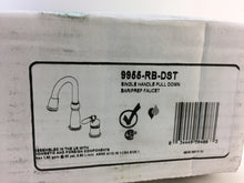 Load image into Gallery viewer, Delta 9955-RB-DST Victorian Pull-Down Sprayer Kitchen Faucet Venetian Bronze