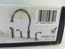 Load image into Gallery viewer, Delta 21925LF-SS Vessona 2-Handle Standard Sprayer Kitchen Faucet in Stainless