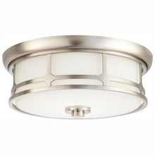 Load image into Gallery viewer, HDC 23952 14" 75W Equivalent Brushed Nickel LED Flush Mount 1001814048