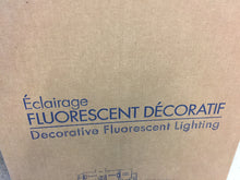 Load image into Gallery viewer, Lithonia Lighting 11430RE OA 2Light Oak Fluorescent Cambridge Linear Flushmount