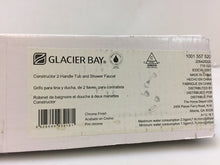 Load image into Gallery viewer, Glacier Bay 833CW-0001 Constructor 2-Handle 1-Spray Tub & Shower Faucet Chrome