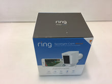 Load image into Gallery viewer, Ring Spotlight Cam Wired Outdoor Rectangle Security Camera, White
