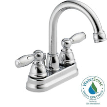 Load image into Gallery viewer, Peerless P299685LF 4 in. Centerset 2-Handle Bathroom Faucet in Chrome