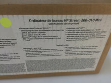 Load image into Gallery viewer, HP Stream 200-010 Mini Desktop Celeron 2957U 2GB 32GB SSD Win 8.1
