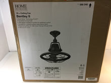 Load image into Gallery viewer, HDC Bentley II AL14-TB 18" Tarnished Bronze Oscillating Ceiling Fan 1000554198