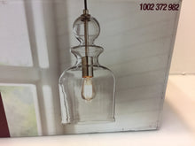 Load image into Gallery viewer, HDC 7942HDC Wind Break 8.38" 1-Light Brushed Nickel Pendant 1002372982