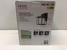 Load image into Gallery viewer, HDC KB 06304-DEL Black Seeded Glass Dusk to Dawn Wall Lantern Sconce 1002067336
