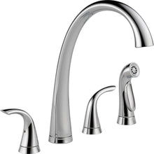 Load image into Gallery viewer, Delta 2480-DST Pilar Standard Kitchen Faucet with Side Sprayer, Chrome
