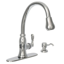 Load image into Gallery viewer, Glacier Bay 67070-0801 Pavilion 1-Handle Pull-Down Sprayer Kitchen Faucet