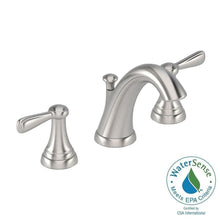 Load image into Gallery viewer, American Standard 7768SF Marquette 8" Widespread Mid-Arc Bath Faucet, Nickel