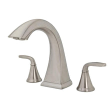 Load image into Gallery viewer, Pfister 806-PDKK Pasadena 2-Handle High-Arc Deck Mount Roman Tub Faucet in BN
