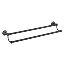 Load image into Gallery viewer, Glacier Bay 262A-1327H2 Mandouri Series 24" Double Towel Bar in Bronze