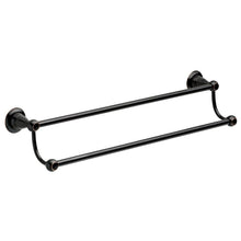 Load image into Gallery viewer, Delta 78425-ORB Porter 24 in. Double Towel Bar in Oil Rubbed Bronze