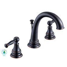 Load image into Gallery viewer, Glacier Bay 67530W-6A27H2 Fairway 8" Widespread High-Arc Bath Faucet Bronze