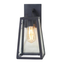 Load image into Gallery viewer, HDC 17701 1-Light Sand Black Medium Outdoor Wall Mount Sconce 1002626552