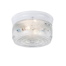 Load image into Gallery viewer, Bel Air Lighting CB-60043 2-Light White Flushmount with Drum Light