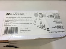 Load image into Gallery viewer, Glacier Bay 67070-0801 Pavilion 1-Handle Pull-Down Sprayer Kitchen Faucet