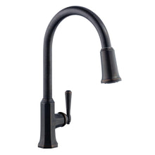 Load image into Gallery viewer, Pegasus 67070-4027H2 Sentio 1-Handle Pull-Down Sprayer Kitchen Faucet BRONZE