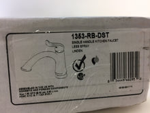 Load image into Gallery viewer, Delta 1353-RB-DST Linden 1-Handle Standard Kitchen Faucet in Venetian Bronze