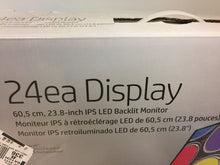 Load image into Gallery viewer, HP 24EA X6W26AA 23.8 inch Widescreen LED Monitor with built-in Speakers