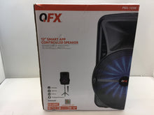Load image into Gallery viewer, QFX PBX-12SM 12" Bluetooth FM Smart App Party Controlled Speaker