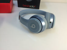 Load image into Gallery viewer, Beats by Dr. Dre Beats Solo 2 WIRED On-Ear Headphones Gray Amer