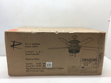 Load image into Gallery viewer, River of Goods Gracie Grand 52" Silver with Clear Crystal LED Ceiling Fan 20076